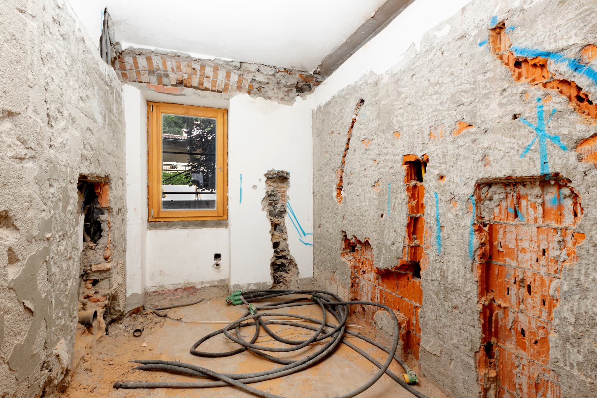 casa vecchia ristrutturata prima - bagno